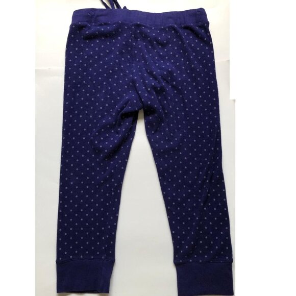 Aerie, Blue/White, waffle knit, loungewear, pajama bottom, Sz see measurements - Picture 2 of 8